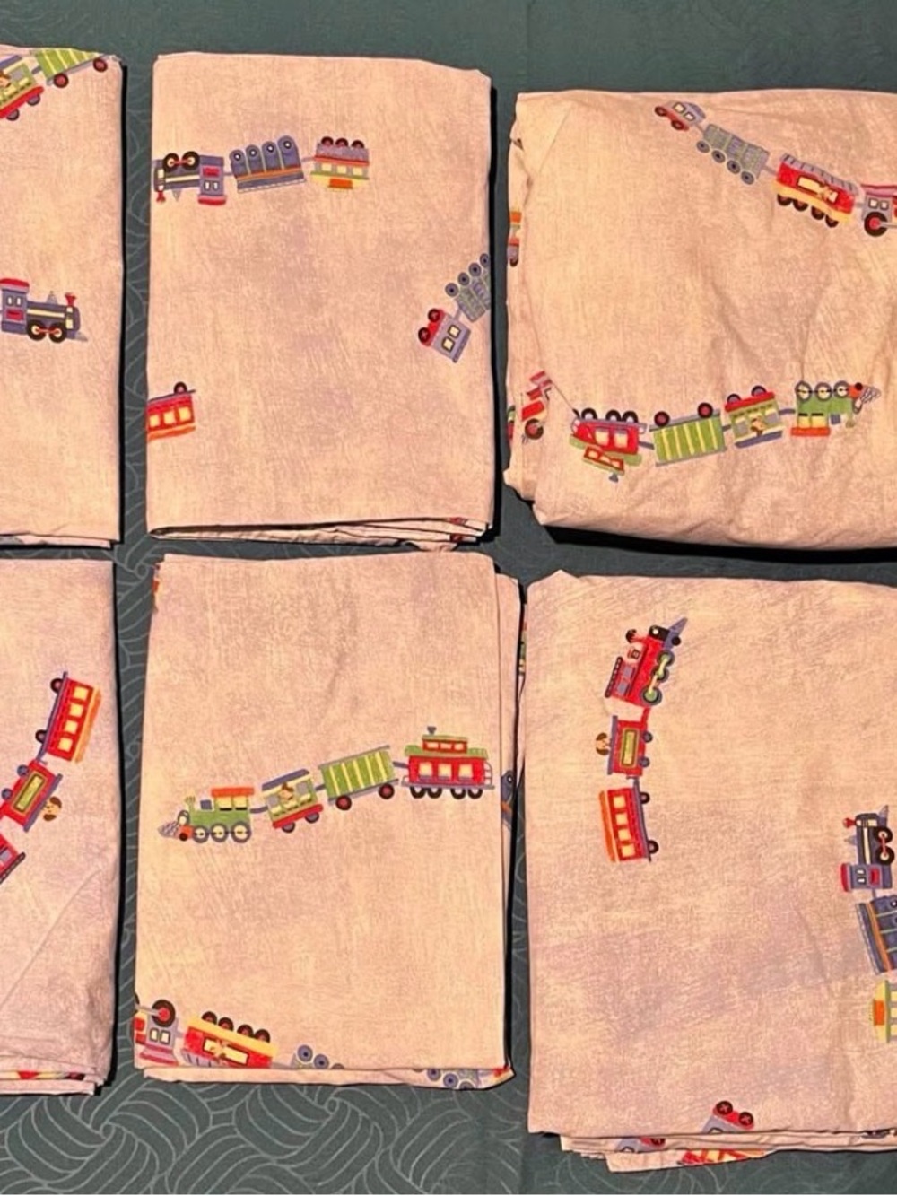 Kids Train Print Bedding Set -  Kids Accessories
